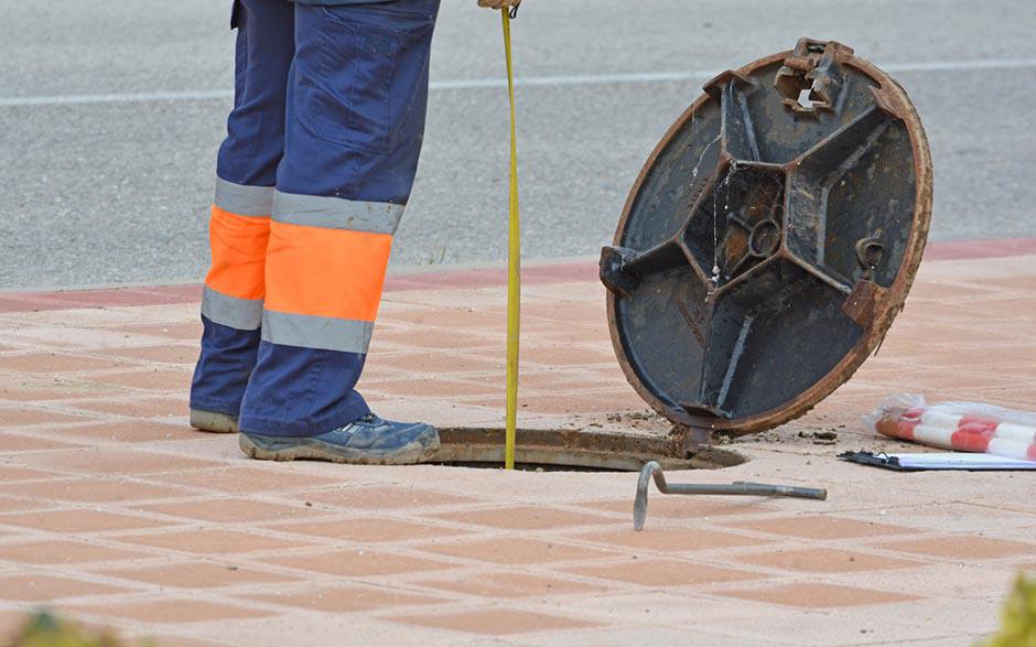 canalisation egout Courbevoie